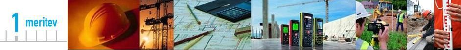 Merilna oprema za gradbeni�tvo, METER, NIVELIR, TEODOLIT, LASER