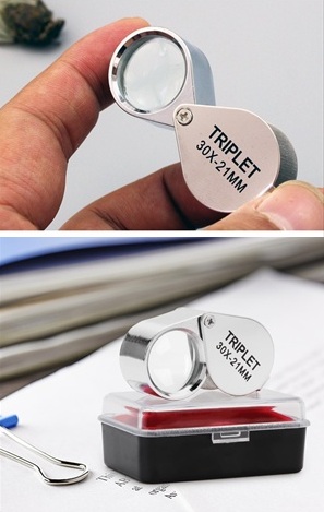 Geolo�ka lupa / Geolo�ko pove�evalno steklo o43