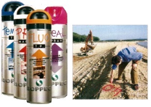 MARKIRNI SPREJ SOPPEC Barva za ozna�evanje na terenu