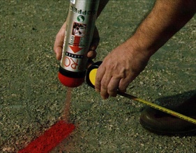 Markirni sprej SOPPEC ozna�evanje na terenu