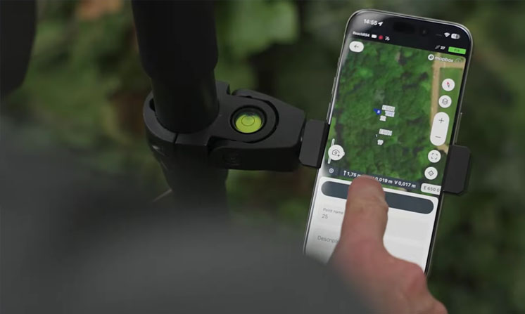 Gozdarski GPS satelitskisistem ReachRX2