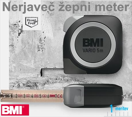 METER BMI �EPNI 8m Nerjaveci rostfrei