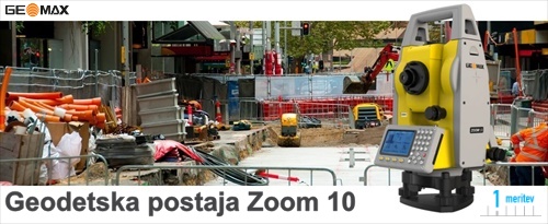 Geodetska postaja GEOMAX ZOOM 10