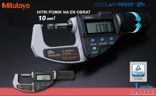 Mikrometer MITUTOYO 293-266 QUICKMIKE