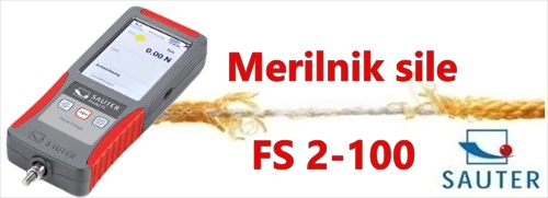 Merilec sile, dinamometer SAUTER FS 2-100